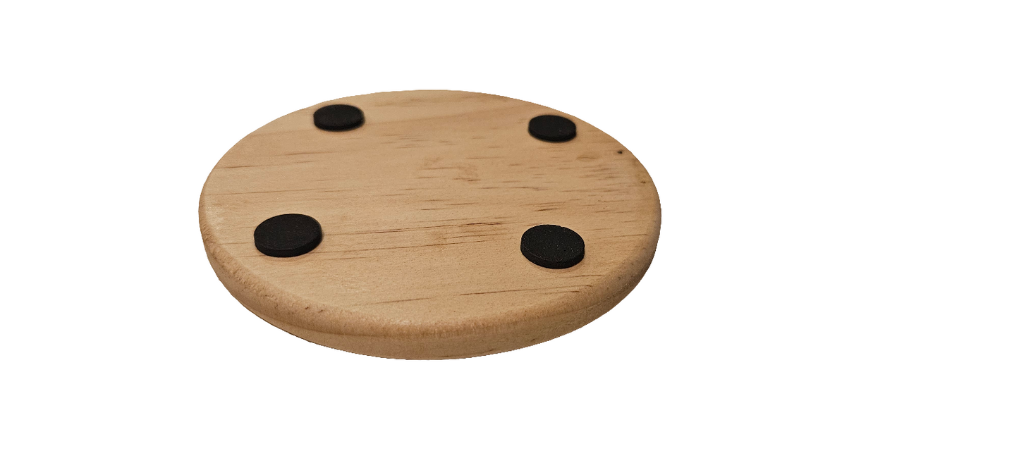 Beer mug coaster