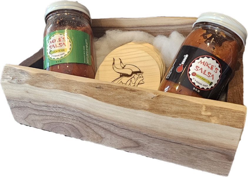 Walnut gift box