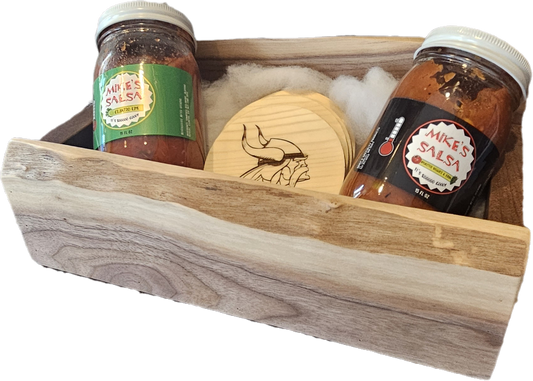 Walnut gift box