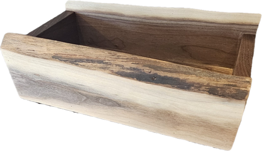 Walnut live edge gift box