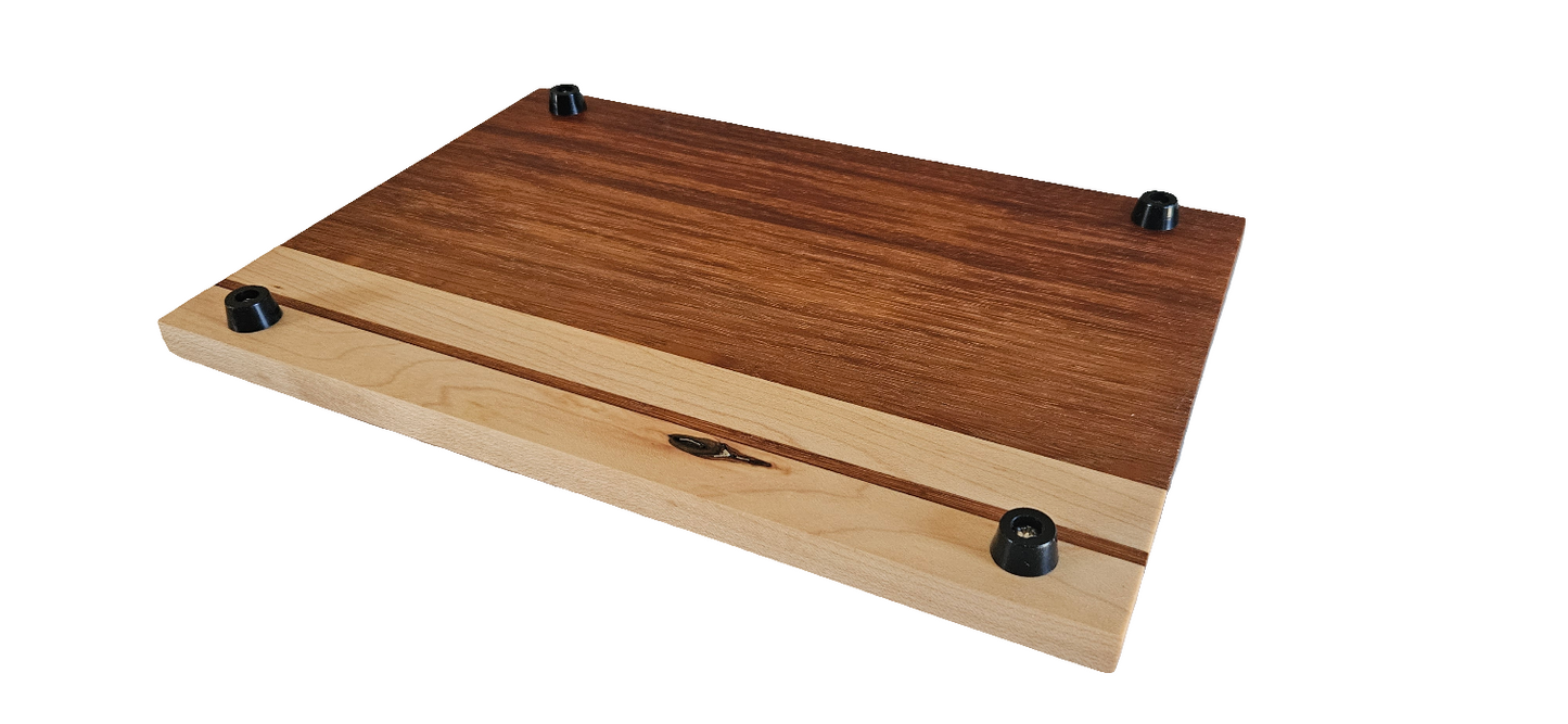 Brazilian Cherry/Maple cutting board
