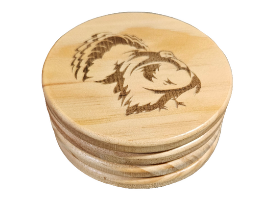 Turkey coaster 4 pack