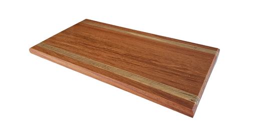 Brazilian cherry/maple cutting board