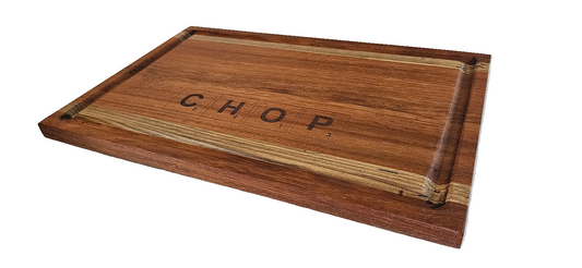 Brazilian cherry cutting board