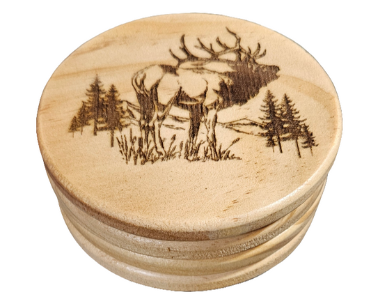 Elk coaster 4 pack