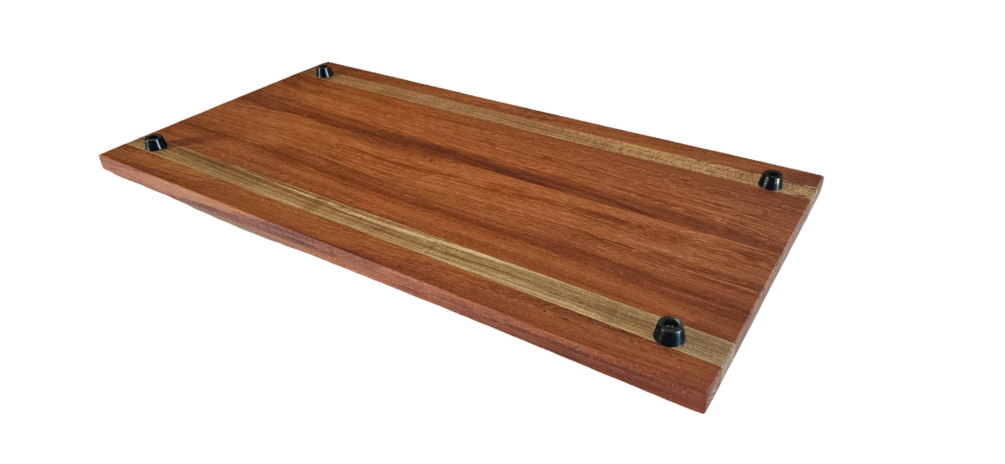 Brazilian cherry/maple cutting board