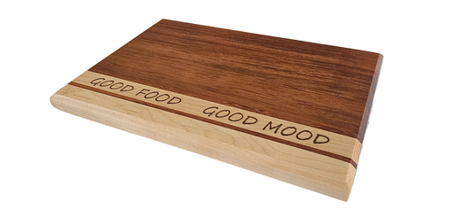 Brazilian Cherry/Maple cutting board