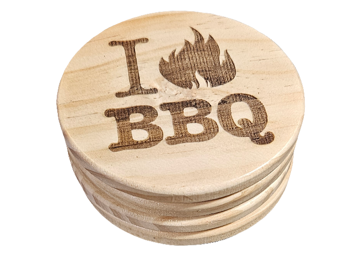 BBQ Coaster 4 pack