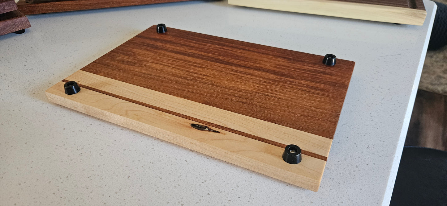 Brazilian Cherry/Maple cutting board